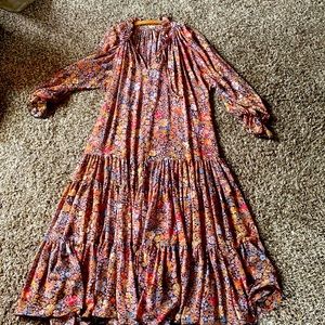 Free People Floral Maxi Medium